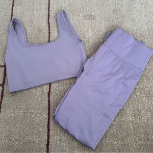 Set active leggings and bra set - M